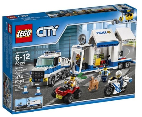 LEGO 60139 CITY - Mobilne centrum dowodzenia