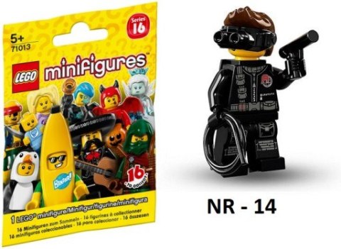 LEGO 71013 MINIFIGURES - Seria 16 : nr 14 Szpieg