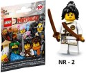 LEGO 71019 MINIFIGURES - Ninjago: nr 2 Nya ćwicząca Spinjitzu