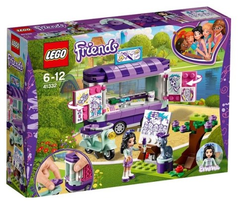 LEGO 41332 FRIENDS - Stoisko z rysunkami Emmy