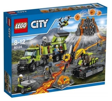 LEGO 60124 CITY - Baza badaczy wulkanów