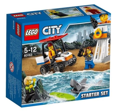 LEGO 60163 CITY - Straż przybrzeżna: zestaw startowy