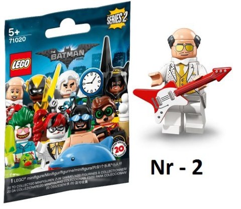 LEGO 71020 MINIFIGURES - Batman 2: nr 2 Dyskotekowy Alfred Pennyworth