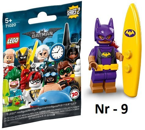 LEGO 71020 MINIFIGURES - Batman 2: nr 9 Batgirl na wakacjach