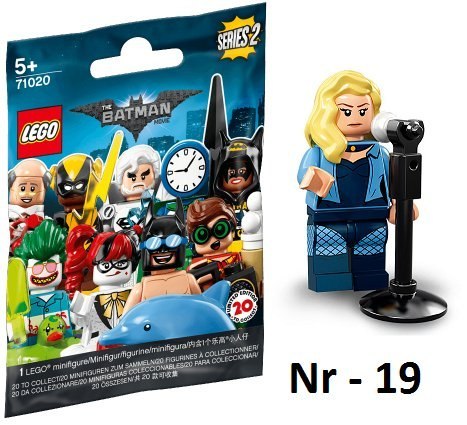 LEGO 71020 MINIFIGURES - Batman 2: nr 19 Czarny Kanarek