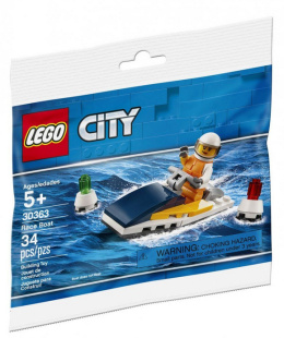 LEGO 30363 CITY - Łódź wyścigowa POLYBAG