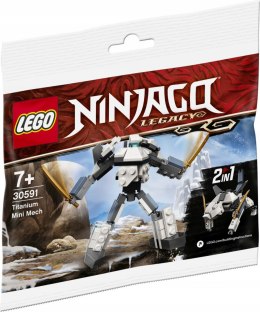 LEGO 30591 NINJAGO - Tytanowy minimech POLYBAG