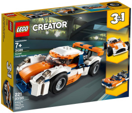 LEGO 31089 CREATOR 3w1 - Słoneczna wyścigówka