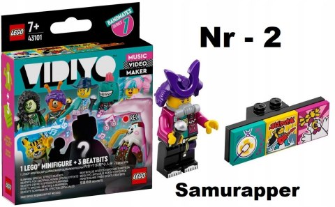 LEGO 43101 VIDIYO BANDMATES NR 2 SAMURAPPER