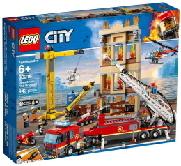 LEGO 60216 CITY - Straż pożarna w śródmieściu