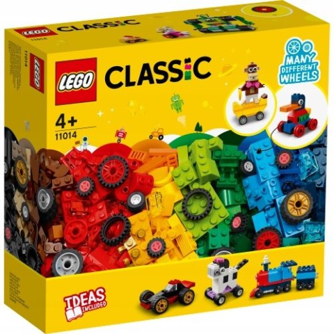 LEGO 11014 CLASSIC - Klocki na kołach