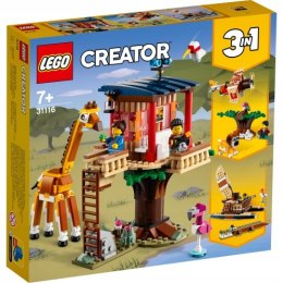 LEGO 31116 CREATOR 3w1 - Domek na drzewie na safari