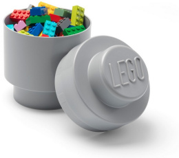 LEGO 40301740 - Pojemnik klocek 1 okrągły - Szary