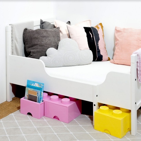 LEGO 40011734 - Pojemnik klocek 1 - Zielony LEGO 40011734 - Pojemnik klocek 1 - Zielony