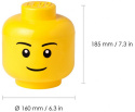 LEGO 40311724 - Pojemnik głowa mała S - Chłopiec