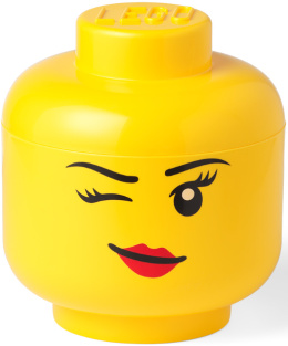 LEGO 40311727 - Pojemnik głowa mała S - Mrugająca dziewcznka