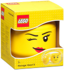 LEGO 40311727 - Pojemnik głowa mała S - Mrugająca dziewcznka