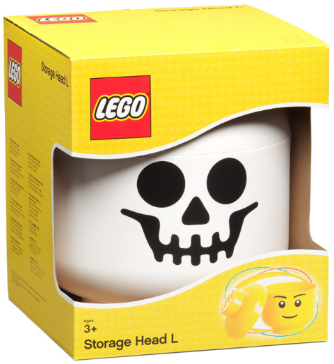 LEGO 40321728 - Pojemnik głowa duża L - Szkielet LEGO 40321728 - Pojemnik głowa duża L - Szkielet