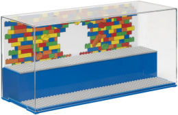 LEGO 40700002 - Gablotka XL z platformą na MINIFIGURKI - Niebieska