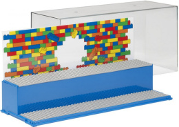 LEGO 40700002 - Gablotka XL z platformą na MINIFIGURKI - Niebieska