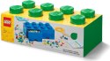 LEGO 40061734 - Pojemnik klocek 8 z 2 szufladami - Zielony 50 cm