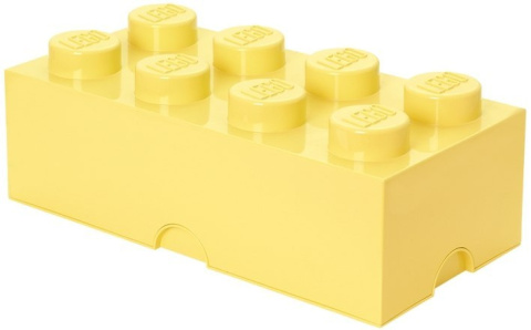 LEGO 40041741 - Pojemnik klocek 8 - Jasno żółty 50 cm