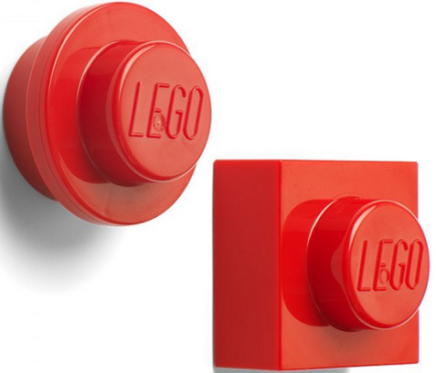 LEGO 40101730 - 2 Magnesy - Czerwone