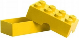 LEGO 40231732 - Śniadaniówka klocek 8 - Żółty