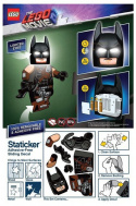 LEGO LGL - NI11 + 52372 - Lampa + Staticker - The LEGO movie2: Batman