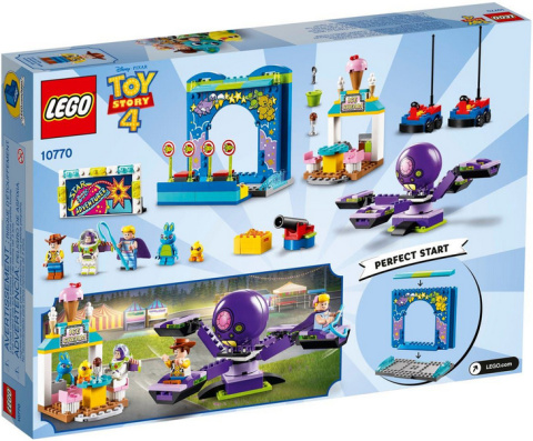 LEGO 10770 Toy STORY 4 - Karnawałowe szaleństwo Chudego i Buzza LEGO 10770 Toy STORY 4 - Karnawałowe szaleństwo Chudego i Buzza