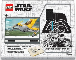 LEGO 52528 - Zestaw szkolny - Star Wars: Naboo Starfighter + klocki 30383