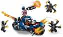 LEGO 76123 Avengers - Kapitan Ameryka: atak Outriderów