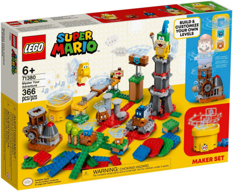 LEGO 71380 Super Mario - Mistrzowskie przygody - zestaw twórcy