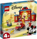 LEGO 10776 Mickey i przyjaciele - Remiza i wóz strażacki Myszki