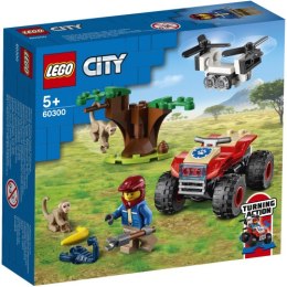 LEGO 60300 CITY - Quad ratowników dzikich zwierząt