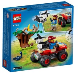 LEGO 60300 CITY - Quad ratowników dzikich zwierząt