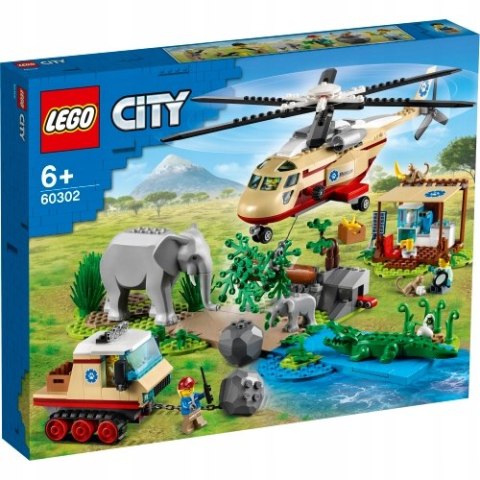 LEGO 60302 CITY - Na ratunek dzikim zwierzętom