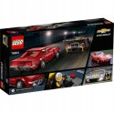 LEGO 76903 SPEED CHAMPIONS - Samochód wyścigowy Chevrolet Corvette C8.R i 1968 Chevrolet Corvette