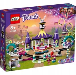 LEGO 41685 FRIENDS - Magiczne wesołe miasteczko z kolejką górską