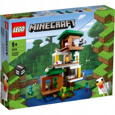 LEGO 21174 MINECRAFT - Nowoczesny domek na drzewie