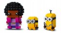 LEGO 40421 BRICKHEADZ - Belle Bottom, Kevin i Bob