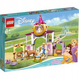 LEGO 43195 DISNEY PRINCESS - Królewskie stajnie Belli i Roszpunki