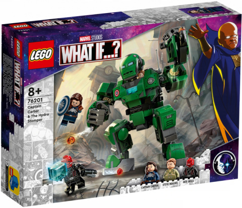 LEGO 76201 WHAT IF...? - Kapitan Carter i Niszczyciel Hydry