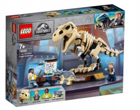 LEGO 76940 Jurassic World - Wystawa skamieniałości tyranozaura