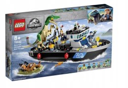 LEGO 76942 Jurassic World - Barionyks i ucieczka łodzią