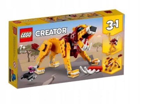 LEGO 31112 Creator 3w1 - Dziki lew