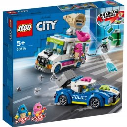 LEGO 60314 City - Policyjny pościg za furgonetką z lodami