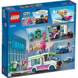 LEGO 60314 City - Policyjny pościg za furgonetką z lodami