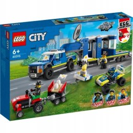 LEGO 60315 City - Mobilne centrum dowodzenia policji