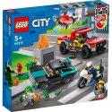 LEGO 60319 City - Akcja strażacka i policyjny pościg